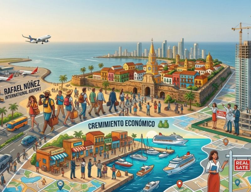 Cartagena is Growing: More Visitors, More Connections, and New Investment Opportunities